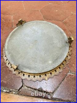 Centre De Table A Fond De Miroir En Bronze XIX Ème Siècle Ormolu
