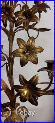 Chandelier En Bronze Doré France Fin XIX Siècle