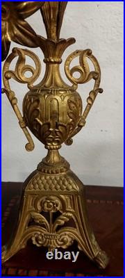 Chandelier En Bronze Doré France Fin XIX Siècle