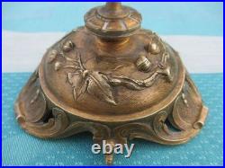 Chandelier ancien Deux angelots bronze XIX siècle France Chandelier ancien Deux angelots bronze XIX siècle France