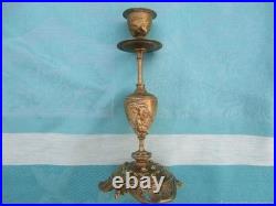 Chandelier ancien Deux angelots bronze XIX siècle France Chandelier ancien Deux angelots bronze XIX siècle France
