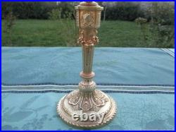 Chandelier ancien Empire Guirlandes bronze XIXe siècle