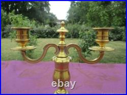 Chandelier ancien Gothique bronze XIX siècle France