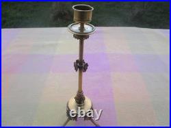 Chandelier ancien Pommes de pin Sabots bronze XIXe siècle France