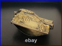 Charmant ancien buveur d'encre en bronze, France, XIXe siècle