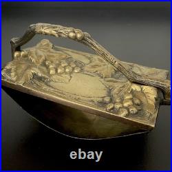 Charmant ancien buveur d'encre en bronze, France, XIXe siècle