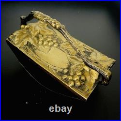 Charmant ancien buveur d'encre en bronze, France, XIXe siècle