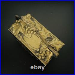 Charmant ancien buveur d'encre en bronze, France, XIXe siècle