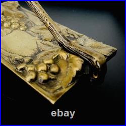 Charmant ancien buveur d'encre en bronze, France, XIXe siècle