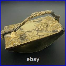 Charmant ancien buveur d'encre en bronze, France, XIXe siècle