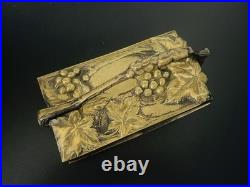 Charmant ancien buveur d'encre en bronze, France, XIXe siècle