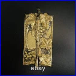 Charmant ancien buveur d'encre en bronze, France, XIXe siècle