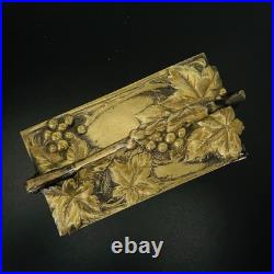 Charmant ancien buveur d'encre en bronze, France, XIXe siècle