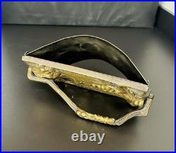 Charmant ancien buveur d'encre en bronze, France, XIXe siècle