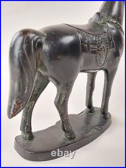 Cheval en bronze chine XIX siecle Bronze horse china XIX century
