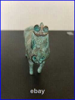 Cheval en bronze dans le gout de Chine époque XIXe XXe siècle