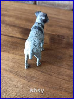 Chien De Chasse Bronze De Vienne Signé Geschützt XIXe Siecle Chien De Chasse Bronze De Vienne Signé Geschützt XIXe Siecle