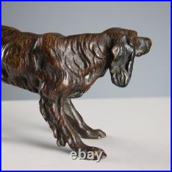 Chien de Chasse Sculpture Ancienne Bronze XIXe-XXe Siècle Originale