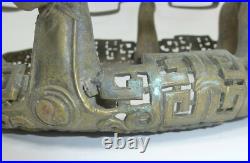 Chine XIXe Siècle Support En Bronze Pour Vase