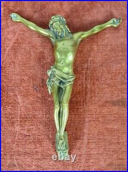 Christ Pour Le Crucifix. Bronze. Espagne. Xix-xx Siècle
