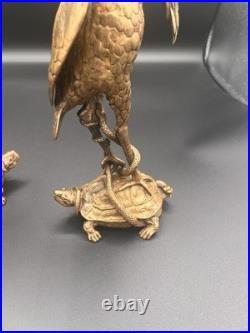 Christophe Fratin (1801-1864) Paire De Bougeoirs Animaliers XIXe Siècle Signé