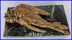 Christophe Fratin XIX Siecle Sculpture Oiseau En Bronze