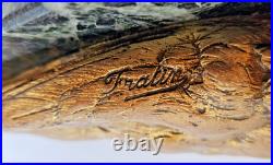 Christophe Fratin XIX Siecle Sculpture Oiseau En Bronze