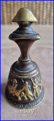 Cloche de Table Napoleon a Wagram Empereur Waterloo Bronze XIXe Siecle