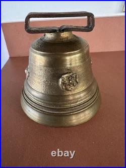 Cloche de vache ancienne en bronze XIXe siècle