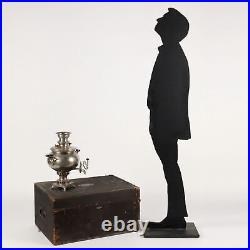 Coffre de Voyage avec Samovar Bronze Russie XIX Siècle