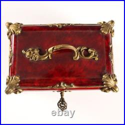 Coffret à Bijoux Ancien Napoléon III France XIXe-XXe Siècle Original