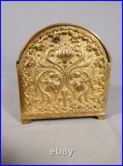 Coffret en bronze doré de style néo-gothique, XIXe siècle