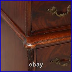 Commode Ancienne Acajou 6 Tiroirs Bronze Angleterre du XIXe Siècle Originale Commode Ancienne Acajou 6 Tiroirs Bronze Angleterre du XIXe Siècle Originale