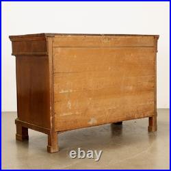 Commode Empire Ancienne Noyer Peuplier Bronze Italie XIXe Siècle Originale Commode Empire Ancienne Noyer Peuplier Bronze Italie XIXe Siècle Originale