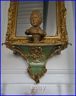 Console murale de cartel, style Louis XV, XIXe siècle Console murale de cartel, style Louis XV, XIXe siècle