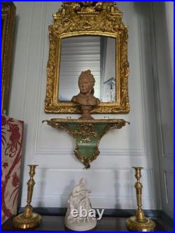 Console murale de cartel, style Louis XV, XIXe siècle Console murale de cartel, style Louis XV, XIXe siècle