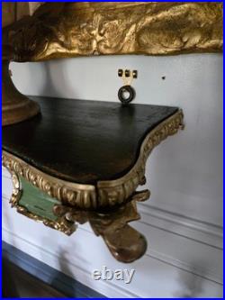 Console murale de cartel, style Louis XV, XIXe siècle Console murale de cartel, style Louis XV, XIXe siècle