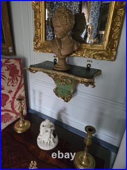 Console murale de cartel, style Louis XV, XIXe siècle Console murale de cartel, style Louis XV, XIXe siècle