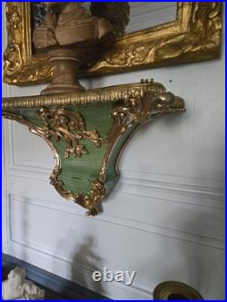 Console murale de cartel, style Louis XV, XIXe siècle Console murale de cartel, style Louis XV, XIXe siècle