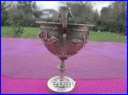 Coupe ancienne Lebellule et Mascaron bronze XIX siècle Art Nouveau Coupe ancienne Lebellule et Mascaron bronze XIX siècle Art Nouveau
