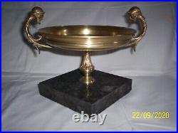 Coupe en bronze, vide poche, époque XIX ème siècle