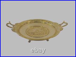 Coupe sur pieds en bronze de F-Levillain fondeur Barbedienne. XIX siècle Coupe sur pieds en bronze de F-Levillain fondeur Barbedienne. XIX siècle