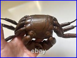 Crabe en bronze articulé Meiji XIX e siècle