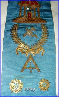 DEC8299 CORDON DE MAITRE DU G? O? XIXE Siècle