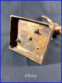 Discobole Bronze XIXe Siècle Musée du Vatican Souvenir Grand Tour Homme Nu