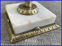 Élégant presse-papiers français ancien Marbre et bronze Début XIXe siècle