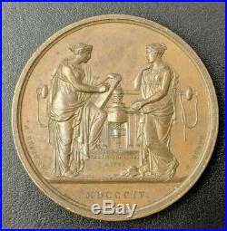 Empire Napoléon Ier Médaille Rétablissement de la Monnaie des Médailles 1804
