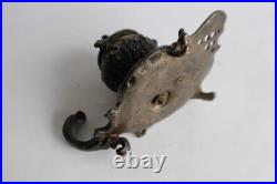 Encrier Bronze XIXe siècle rocailles objets de bureau (36299) Encrier Bronze XIXe siècle rocailles objets de bureau (36299)