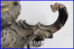 Encrier Bronze XIXe siècle rocailles objets de bureau (36299) Encrier Bronze XIXe siècle rocailles objets de bureau (36299)
