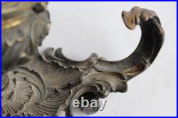 Encrier Bronze XIXe siècle rocailles objets de bureau (36299) Encrier Bronze XIXe siècle rocailles objets de bureau (36299)
